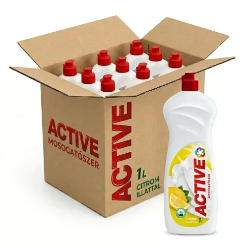 Active mosogató - Citrom (10 x 1000 ML)