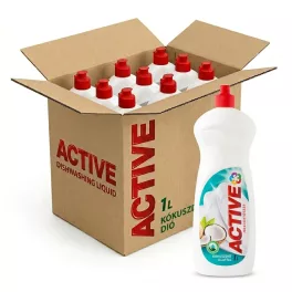 Active mosogató - Kókusz (10 x 1000 ML)