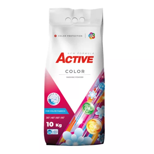 Active mosópor - Color zsákos 10 KG (130 mosás)