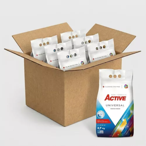Active mosópor - Univerzális zsákos (6 x 2,7 KG)