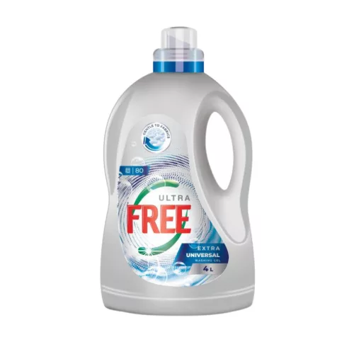 Ultra Free mosógél - Extra Universal 4 L (80 mosás)