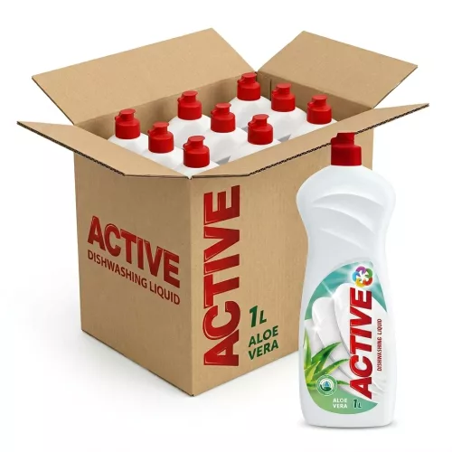Active mosogató - Aloe Vera (10 x 1000 ML)