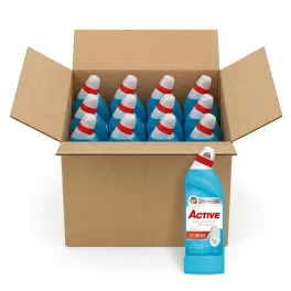 Active WC-tisztító - Ocean Fresh (12 x 1 L)